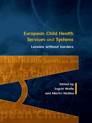 cover image of European Child Health Services and Systems